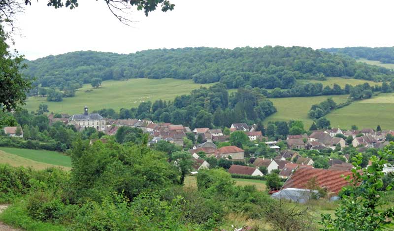 Walking in France: Bligny-sur-Ouche