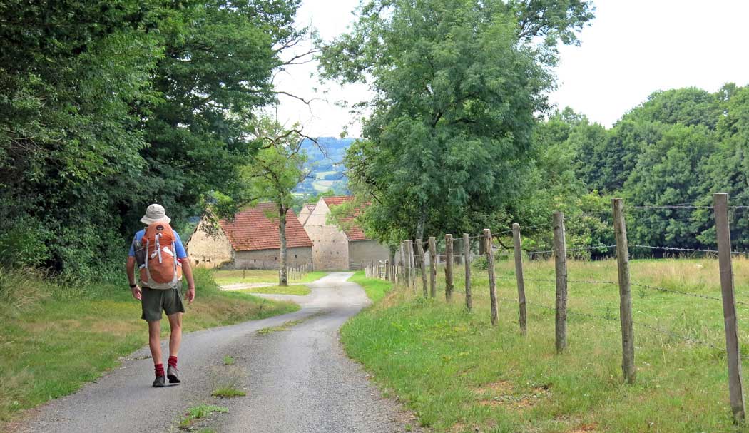 Walking in France: Arriving at les Charlots
