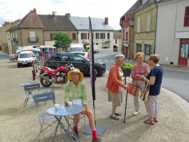 Walking in France: Enjoying the pleasures of Buxières-les-Mines