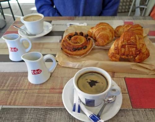 Walking in France: Breakfast