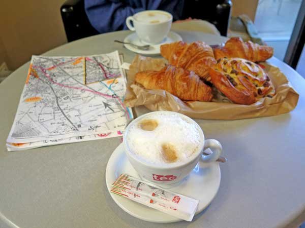 Walking in France: Marching food