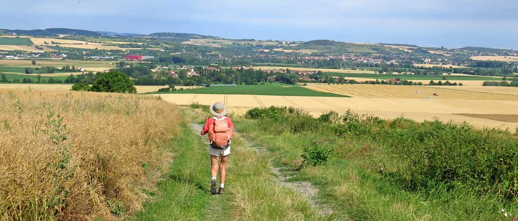 Walking in France: Approaching Gannat