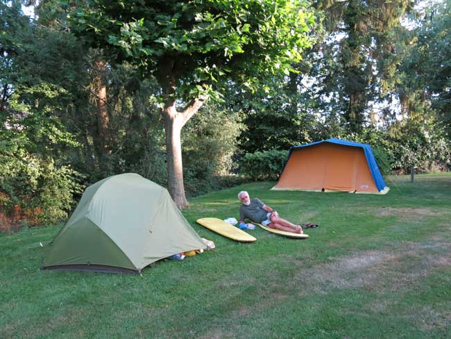 Walking in France: The award-winning Préveranges camping ground