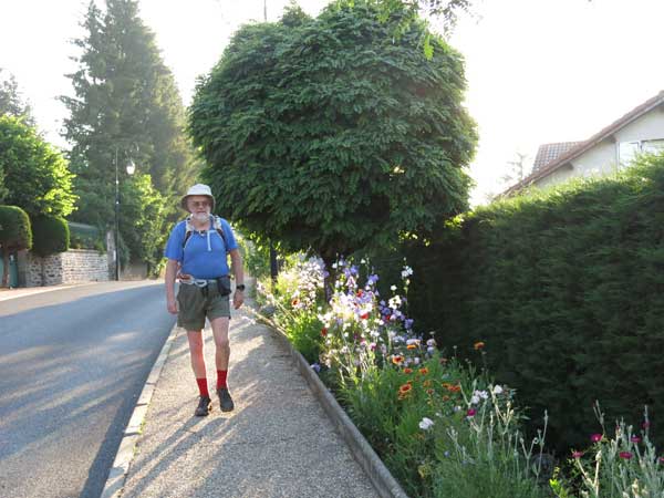 Walking in France: Leaving St-Paulien