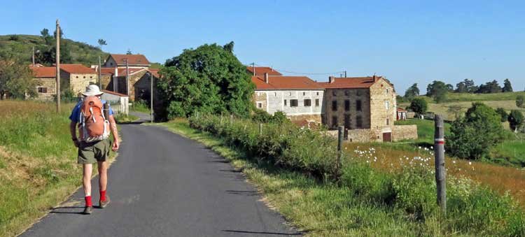 Walking in France: Arriving in Volmadet