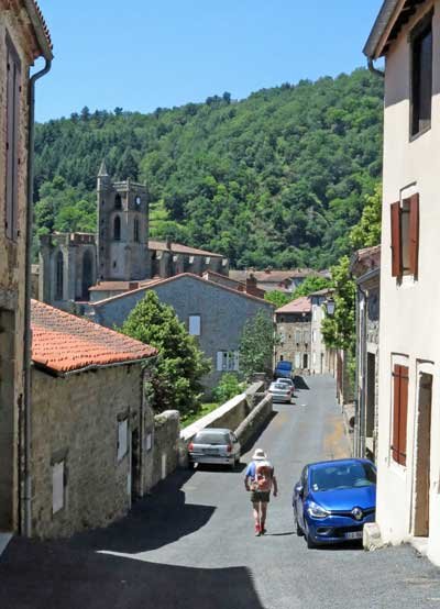 Walking in France: Arriving in Lavoûte-Chilhac