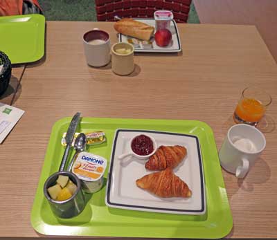 Walking in France: A modest start to a big breakfast