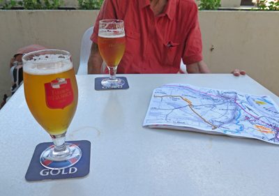 Walking in France: And delicious beers of arrival