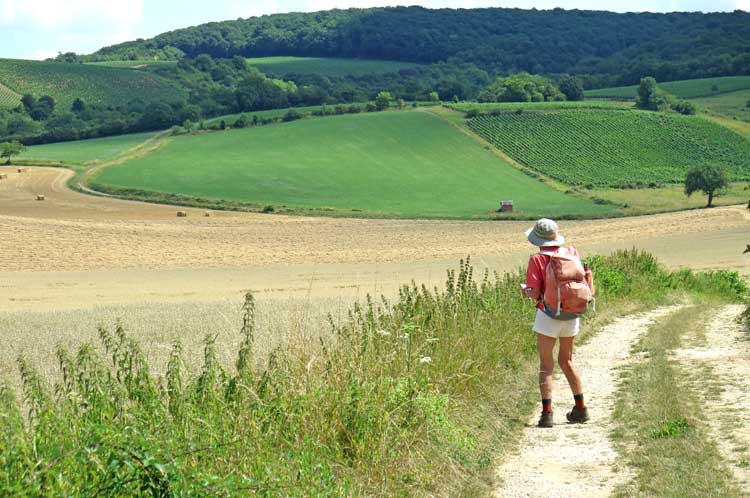 Walking in France: Leaving Chasnay