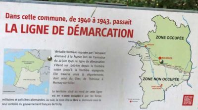Walking in France: The old line of demarcation