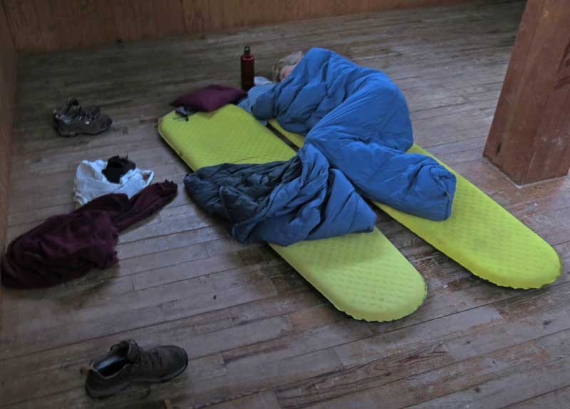 Walking in France: The night's unconventional sleeping arrangements