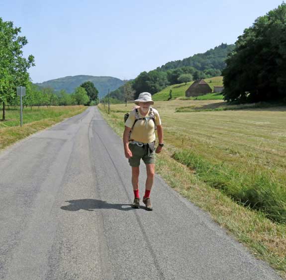 Walking in France: Too hot!